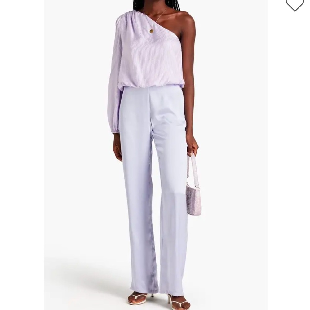 Cami NYC Lenore Striped Cotton and Silk-blend Top